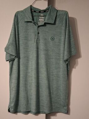 Hurley Men’s Heathered Seafoam Polo